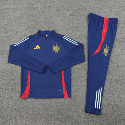 Spain 24/25 Tracksuit - Navy