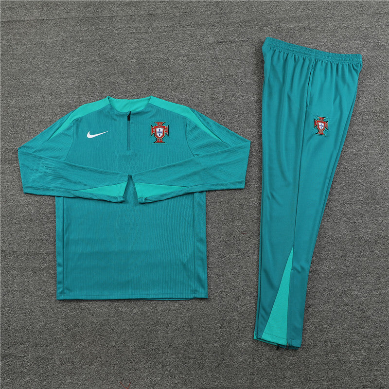 Portugal 24/25 Tracksuit - Light Blue
