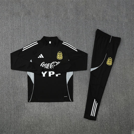 Argentina 25/26 Tracksuit - Black