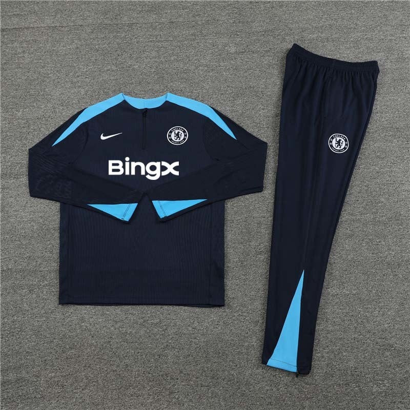 Chelsea 24/25 Tracksuit - Navy & Blue