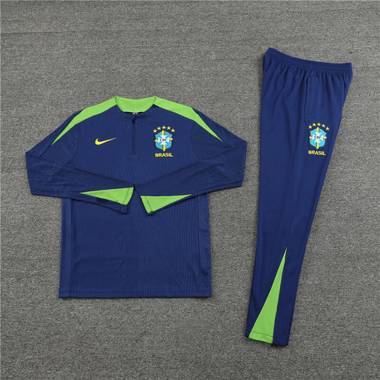 Brazil 24/25 Tracksuit - Navy