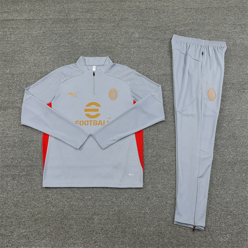 AC Milan 24/25 Tracksuit - Grey