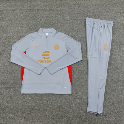 AC Milan 24/25 Tracksuit - Grey
