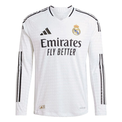 Real Madrid 24/25 Long Sleeve Home Jersey