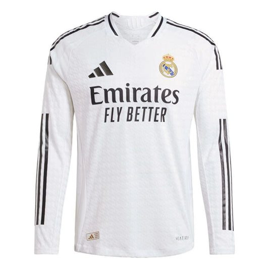 Real Madrid 24/25 Long Sleeve Home Jersey