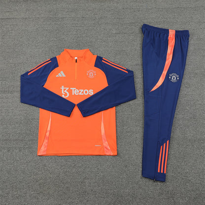 Manchester United 24/25 Tracksuit - Orange