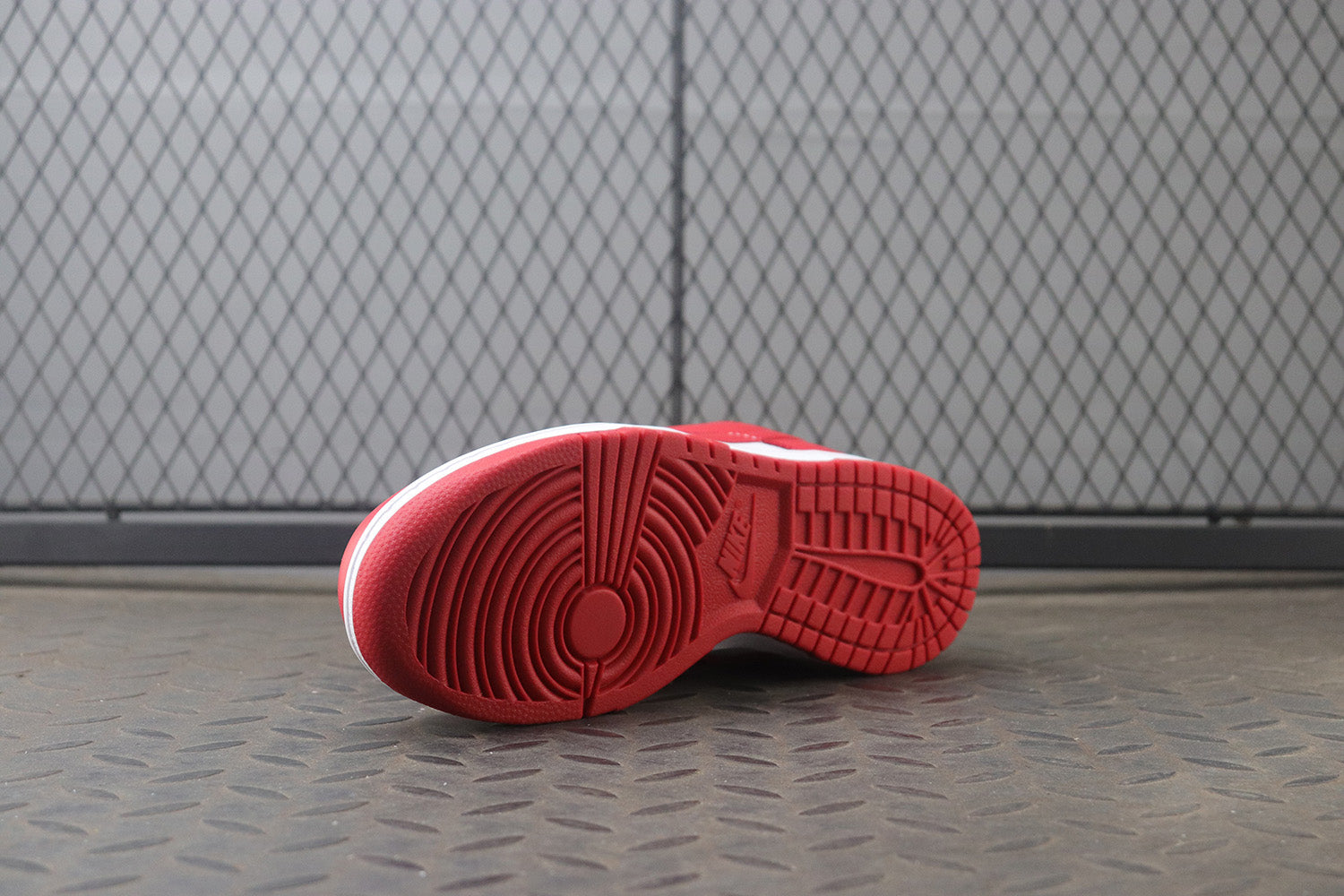 Nike dunk low university red, all sizes available.