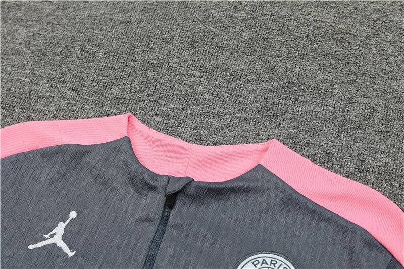PSG 24/25 Tracksuit - Grey & Black