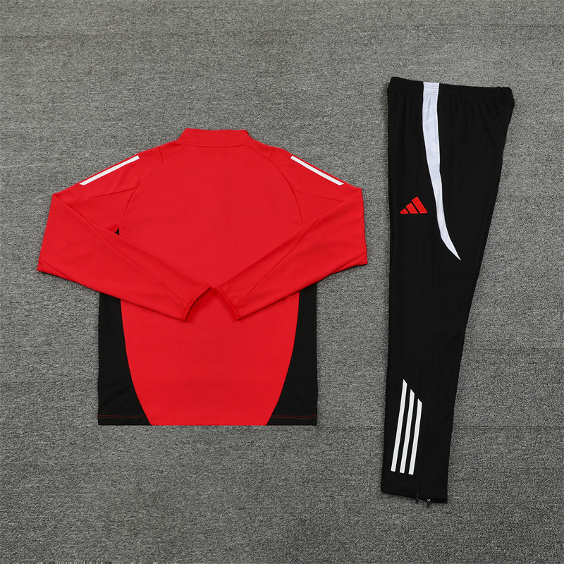 Manchester United 24/25 Tracksuit - Red