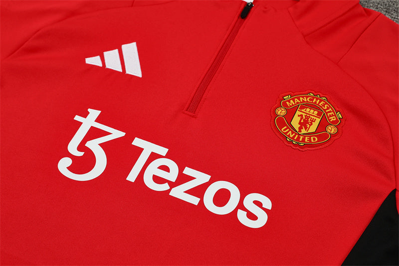 Manchester United 24/25 Tracksuit - Red