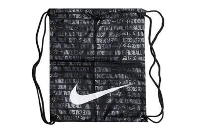 Nike Black Football Drawstring Bag