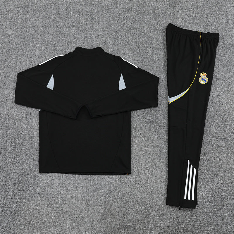 Real Madrid 25/26 Tracksuit - Black