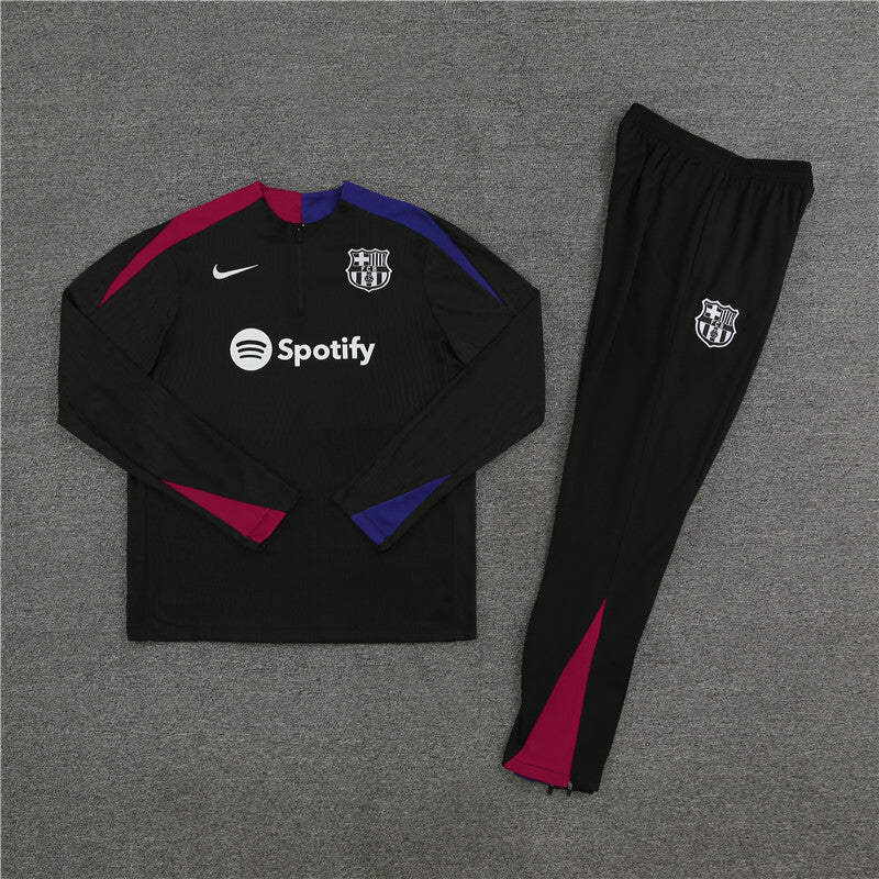 Barcelona 24/25 Tracksuit - Black