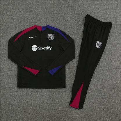 Barcelona 24/25 Tracksuit - Black