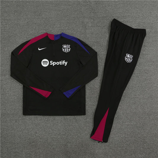 Barcelona 24/25 Tracksuit - Black