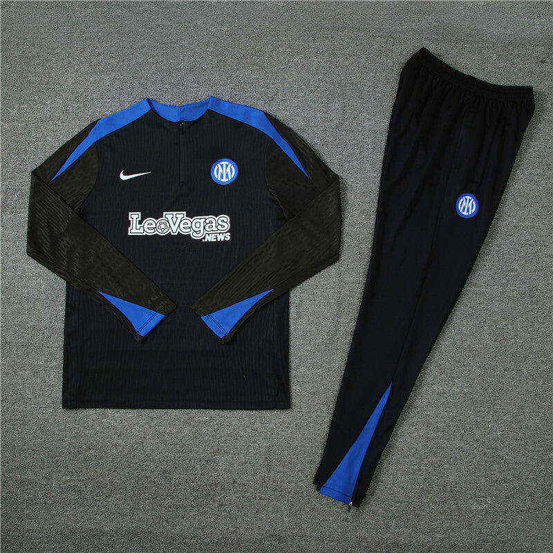 Inter Milan 24/25 Tracksuit - Black