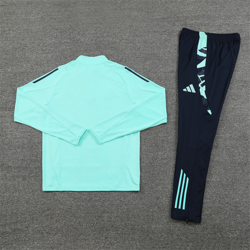 Real Madrid 24/25 Tracksuit - Turquoise
