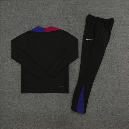 Barcelona 24/25 Tracksuit - Black