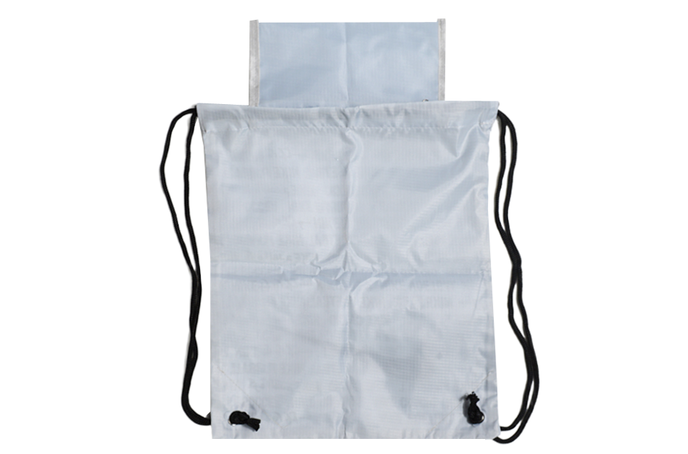Nike Silver Football Drawstring Bag