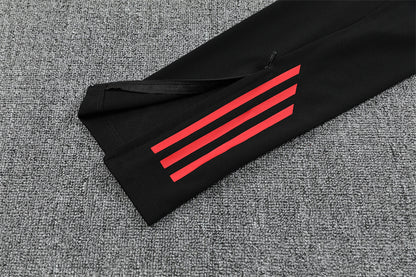 Manchester United 25/26 Tracksuit - Black & Red
