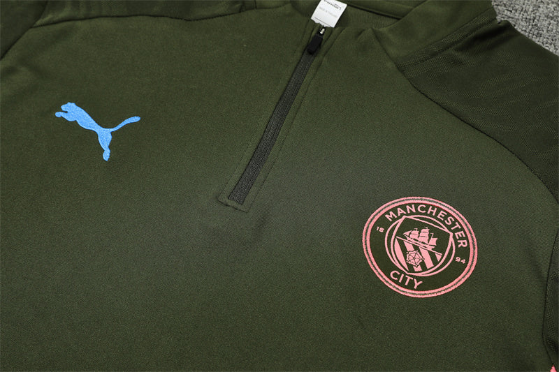 Manchester City 24/25 Tracksuit - Brown