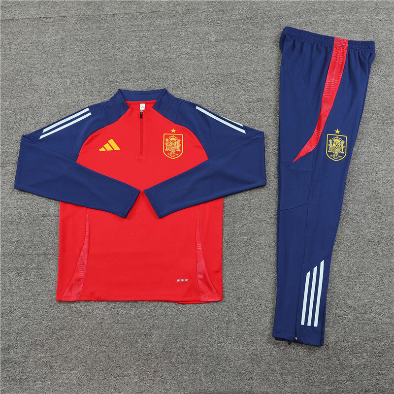 Spain 24/25 Tracksuit - Red