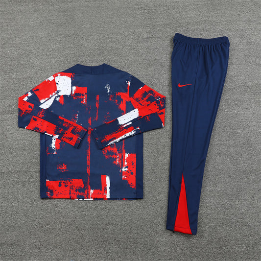 PSG 24/25 Tracksuit - Blue & Red