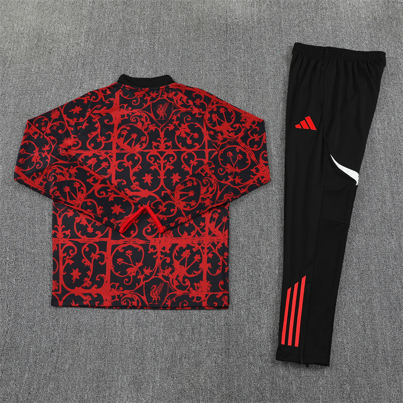 Liverpool 24/25 Tracksuit - Red & Black