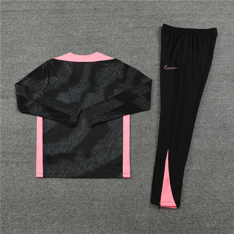 PSG 24/25 Tracksuit - Black & Pink