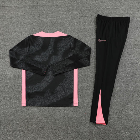 PSG 24/25 Tracksuit - Black & Pink