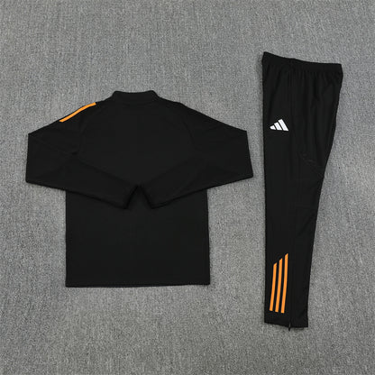 Real Madrid 25/26 Tracksuit - Black