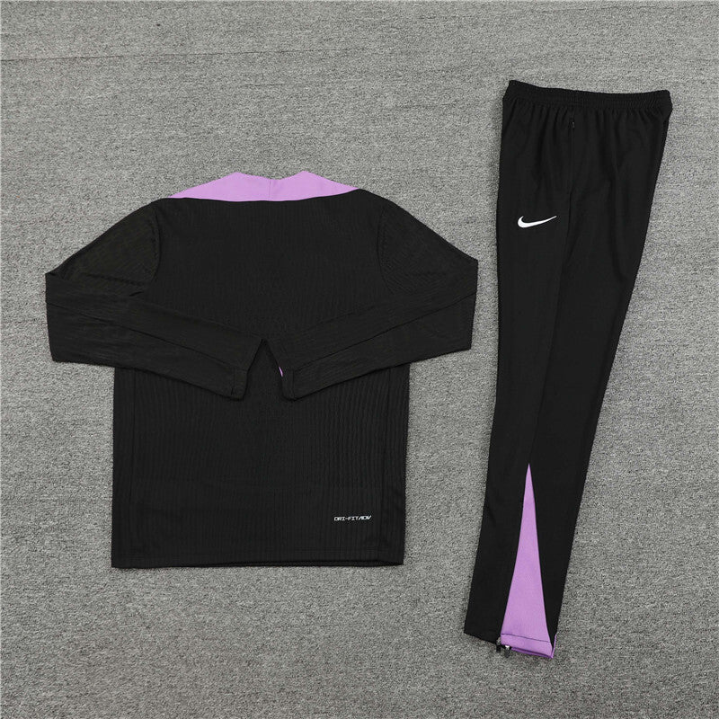 England 24/25 Tracksuit - Black