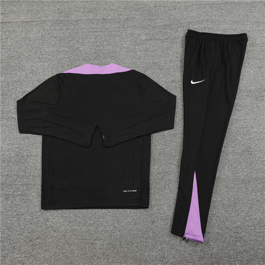 England 24/25 Tracksuit - Black