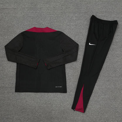 PSG 24/25 Tracksuit - Black & Red