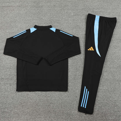 Argentina 24/25 Tracksuit - Black & Blue