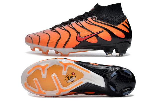 nike air zoom mercurial superfly 9 elite fg black/orange