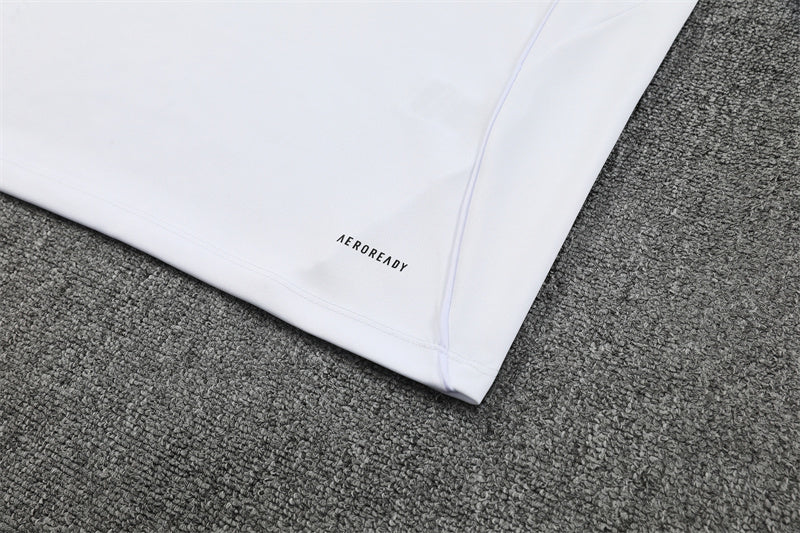 Real Madrid 25/26 Tracksuit - White & Blue