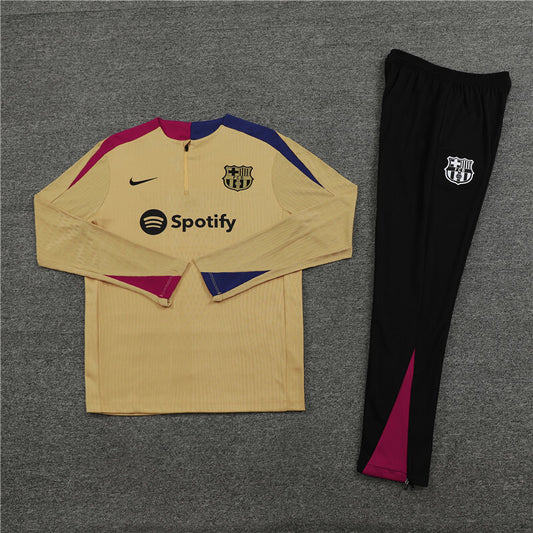 Barcelona 24/25 Tracksuit - Gold