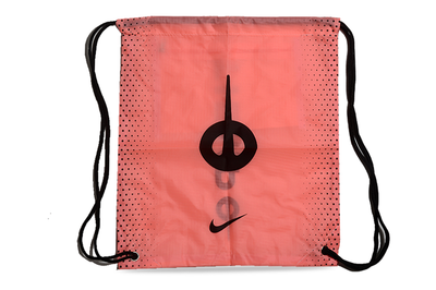 Nike Tiempo Pink Football Drawstring Bag