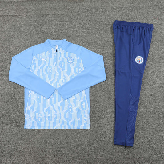 Manchester City 24/25 Tracksuit - Sky Blue