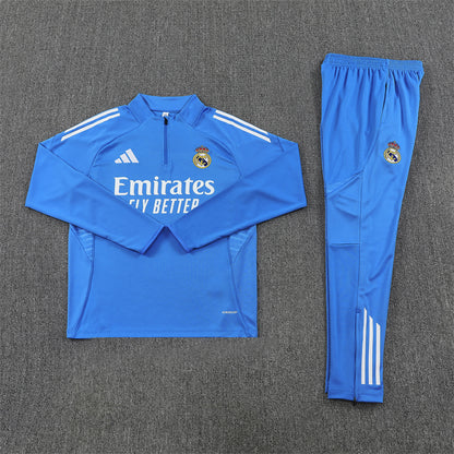 Real Madrid 25/26 Tracksuit - Blue