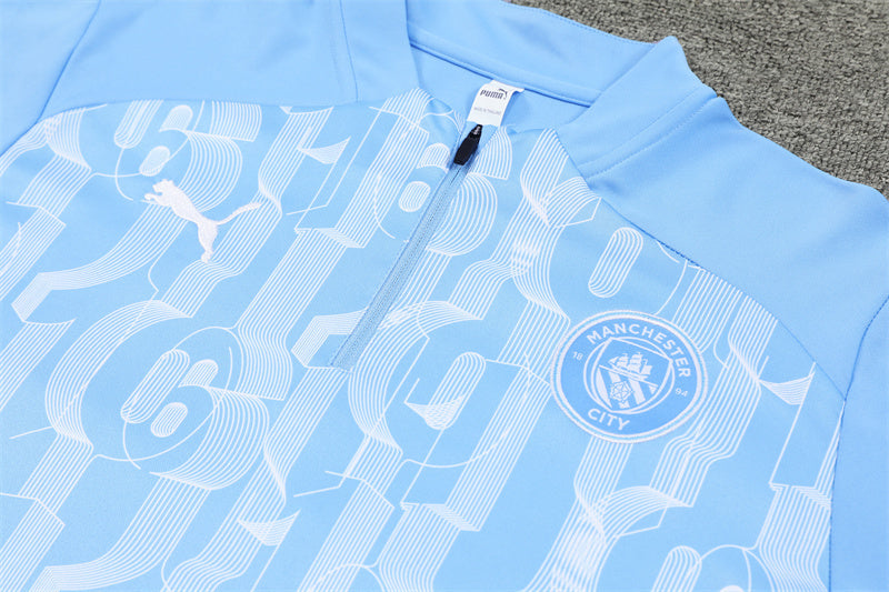 Manchester City 24/25 Tracksuit - Sky Blue