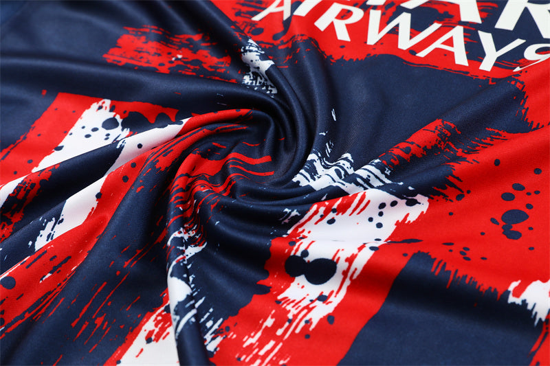 PSG 24/25 Tracksuit - Blue & Red