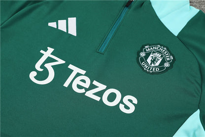 Manchester United 24/25 Tracksuit - Green