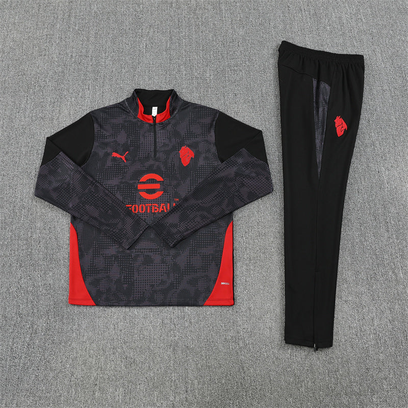 AC Milan 25/26 Tracksuit - Dark Grey