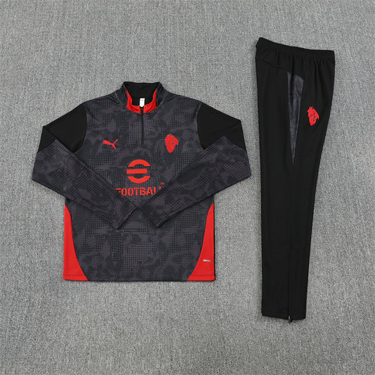 AC Milan 25/26 Tracksuit - Dark Grey