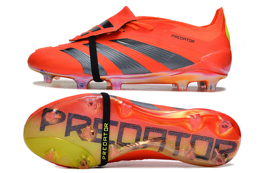 adidas predator elite fg with tongue in orange/black