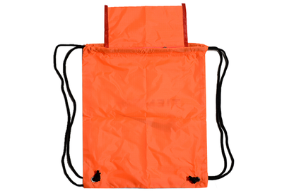 Nike Tiempo Orange Football Drawstring Bag