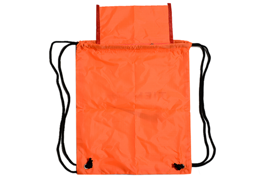 Nike Tiempo Orange Football Drawstring Bag