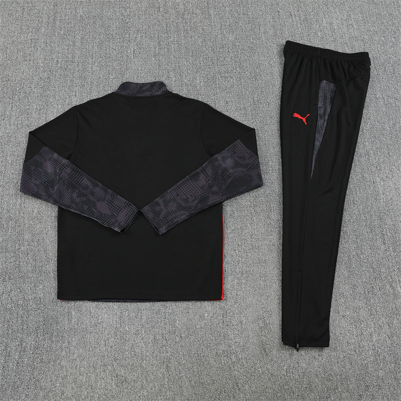 AC Milan 25/26 Tracksuit - Dark Grey